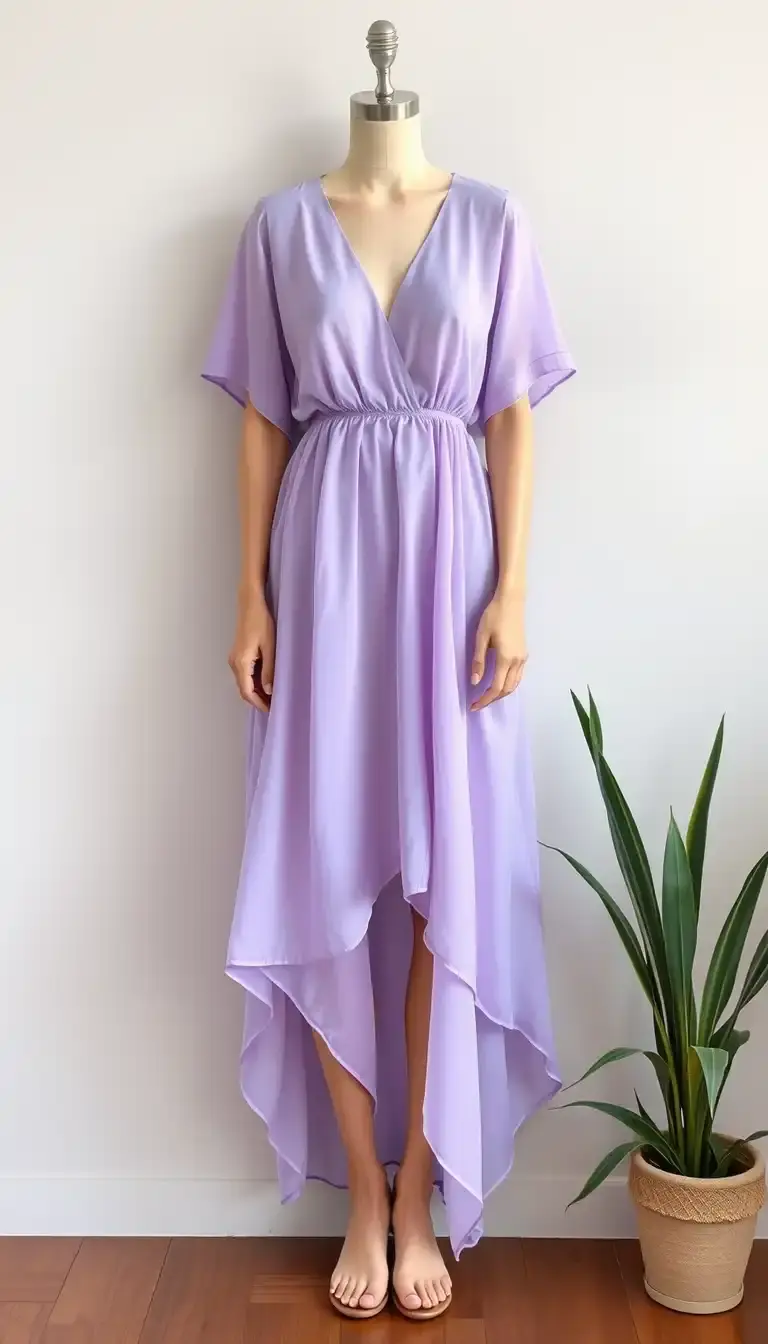 Chiffon Flowy Dress