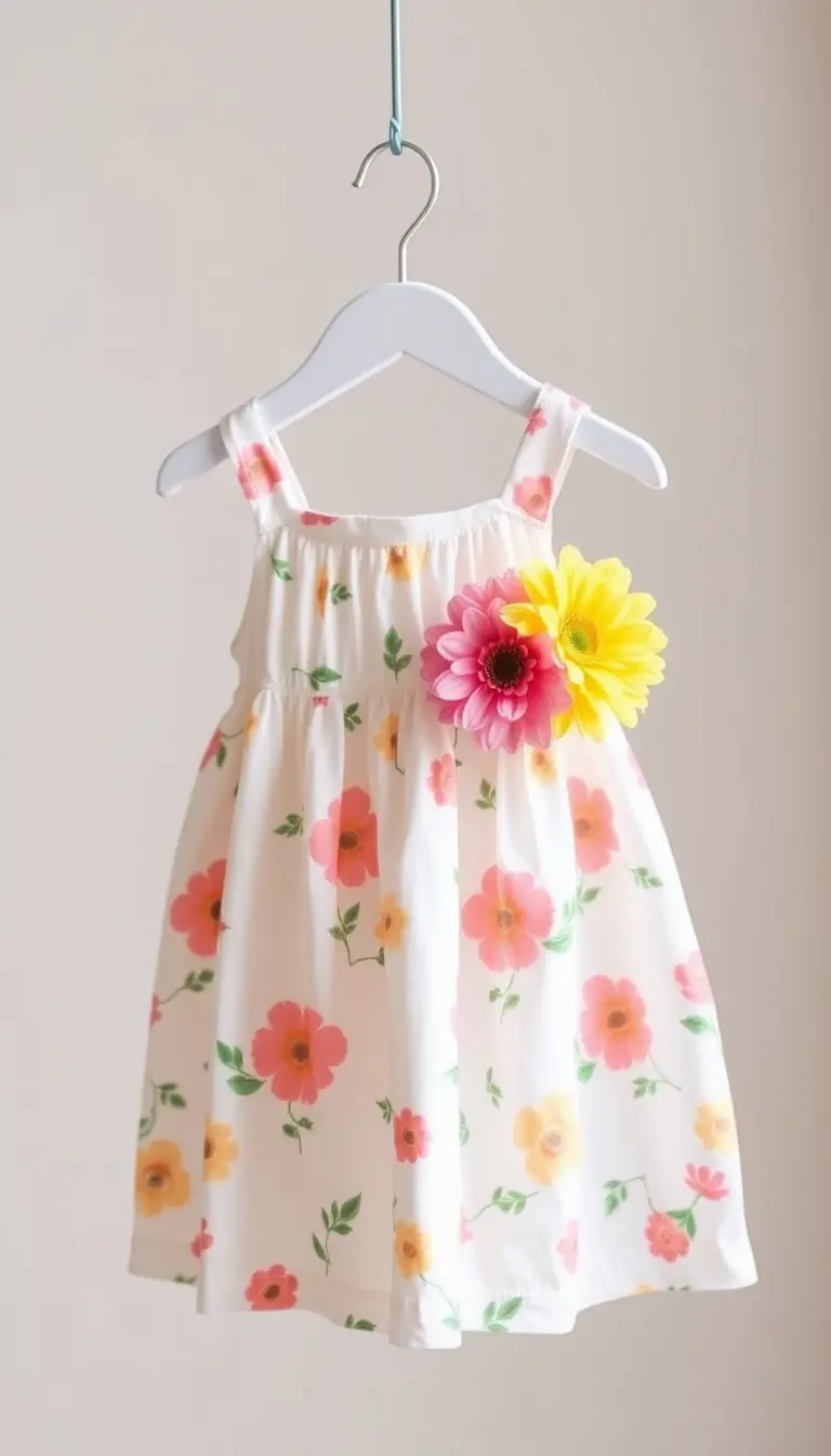 Cotton Baby Shower Sundress