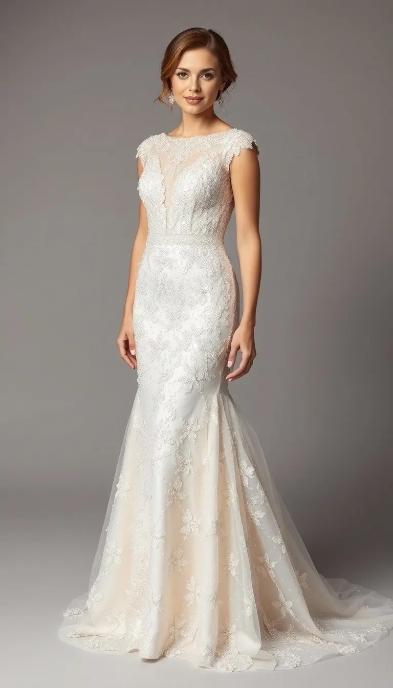Sequin Mother Bride Gown