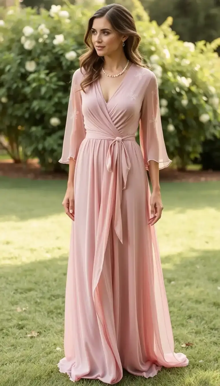 Chiffon Mother Bride Wrap
