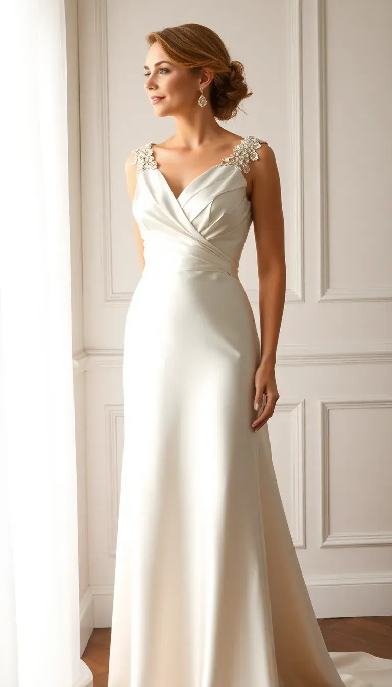 MOB Satin Dress