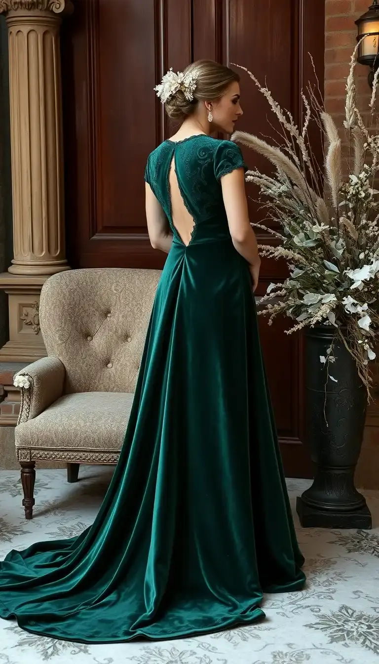 MOB Velvet Dress