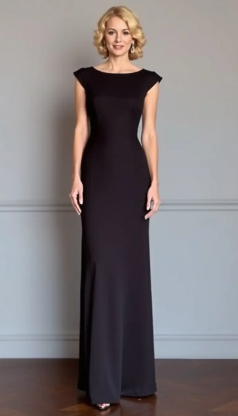 MOB A-Line Dress
