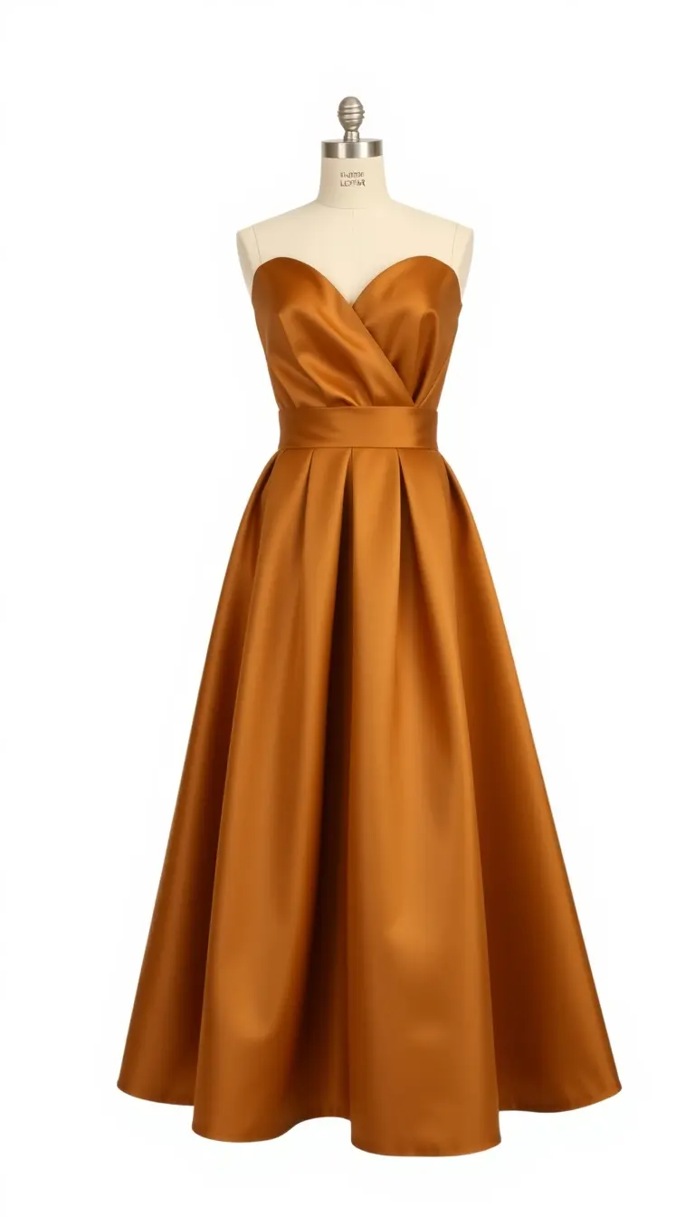 Satin Type Dress