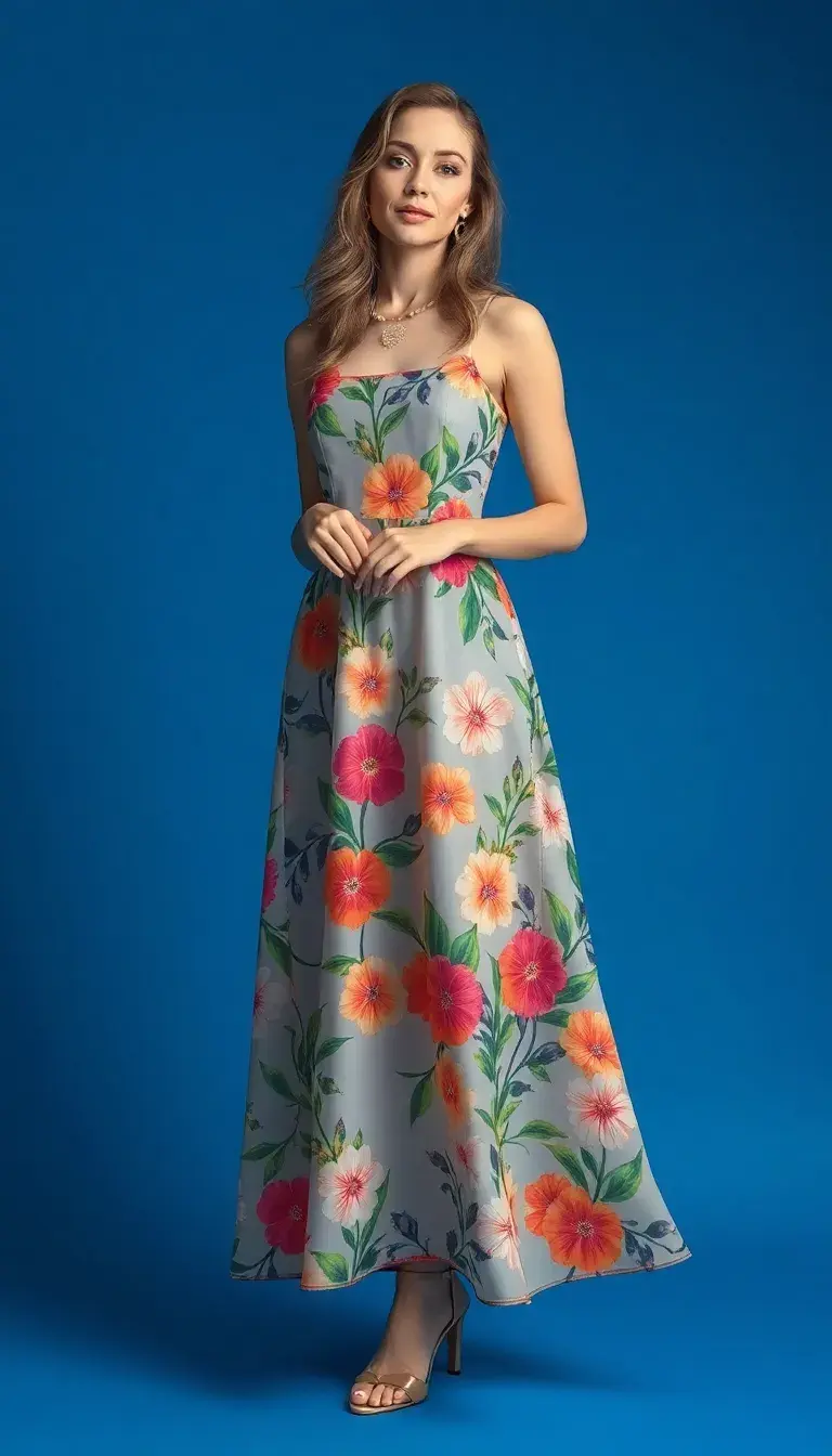 Floral Type Dress