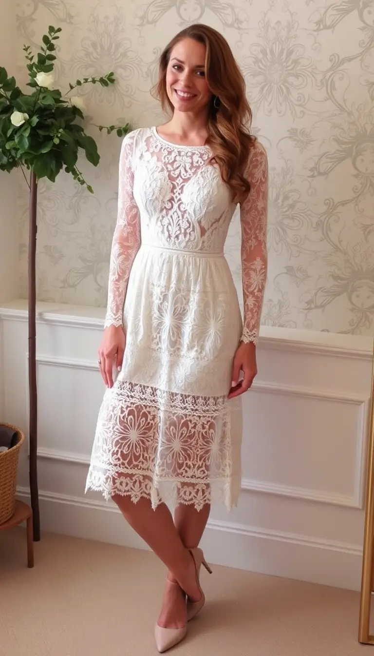 Reviewed Lace Dress