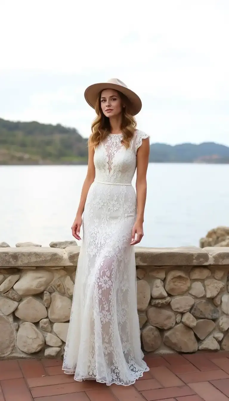Lace Wedding Guest Maxi