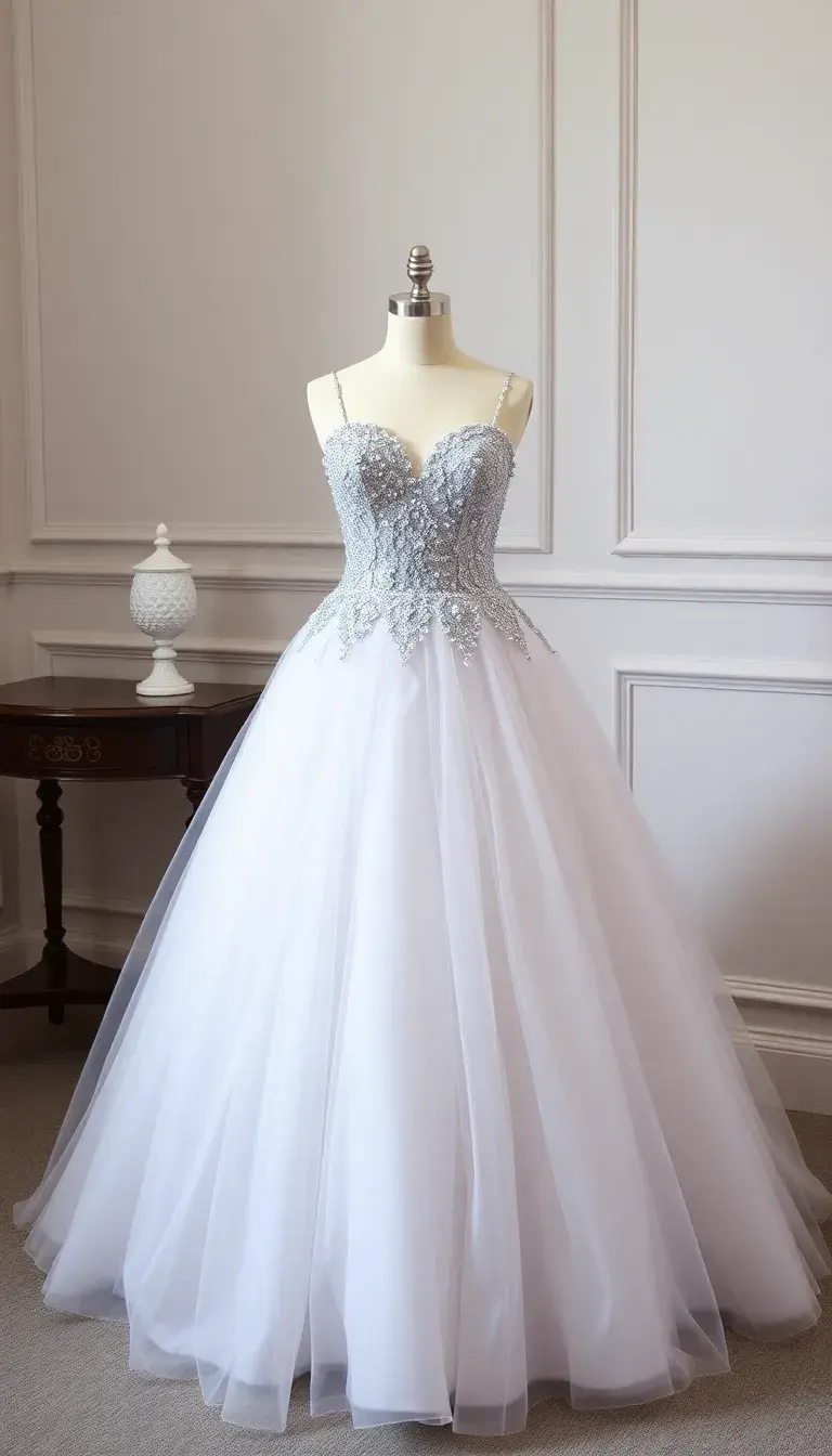 Ball Gown Prom Dress Princess Full Skirt