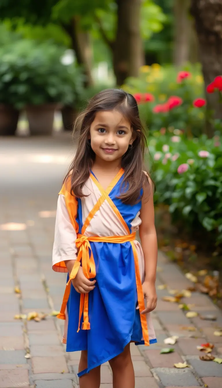 Wrap Girls Dress
