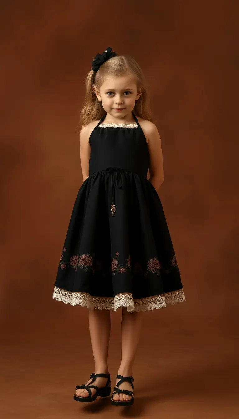 Halter Girls Dress