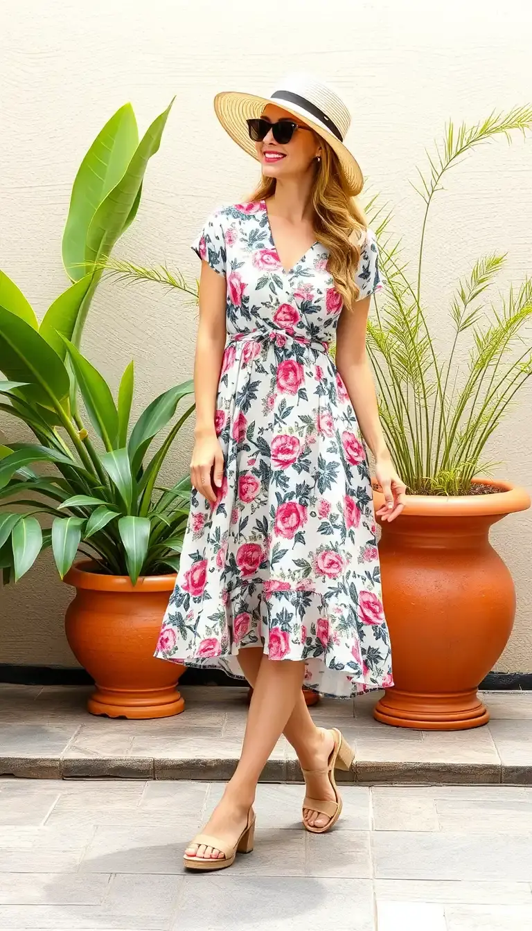 Printed Summer Frock