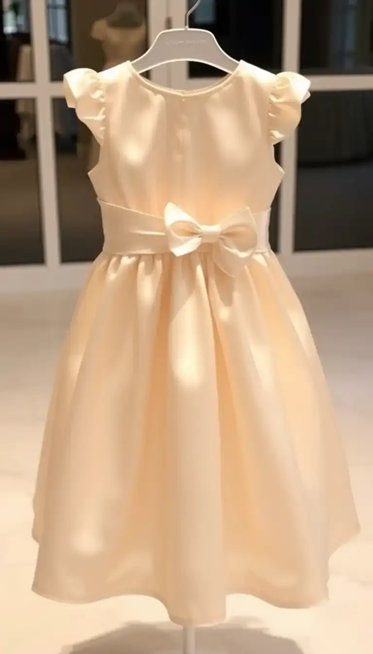 Satin Baby Doll Dress