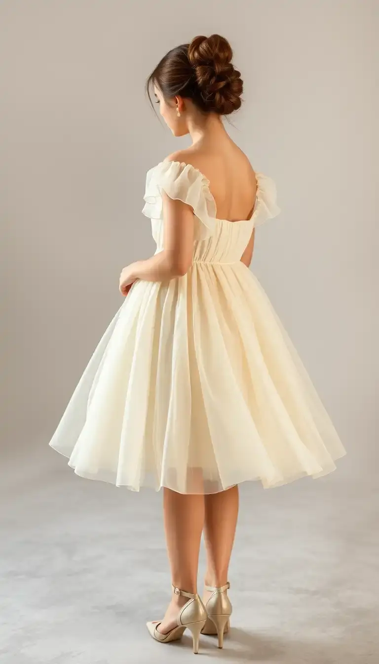 Chiffon Baby Doll Dress