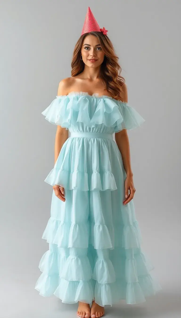 Ruffled Birthday Women