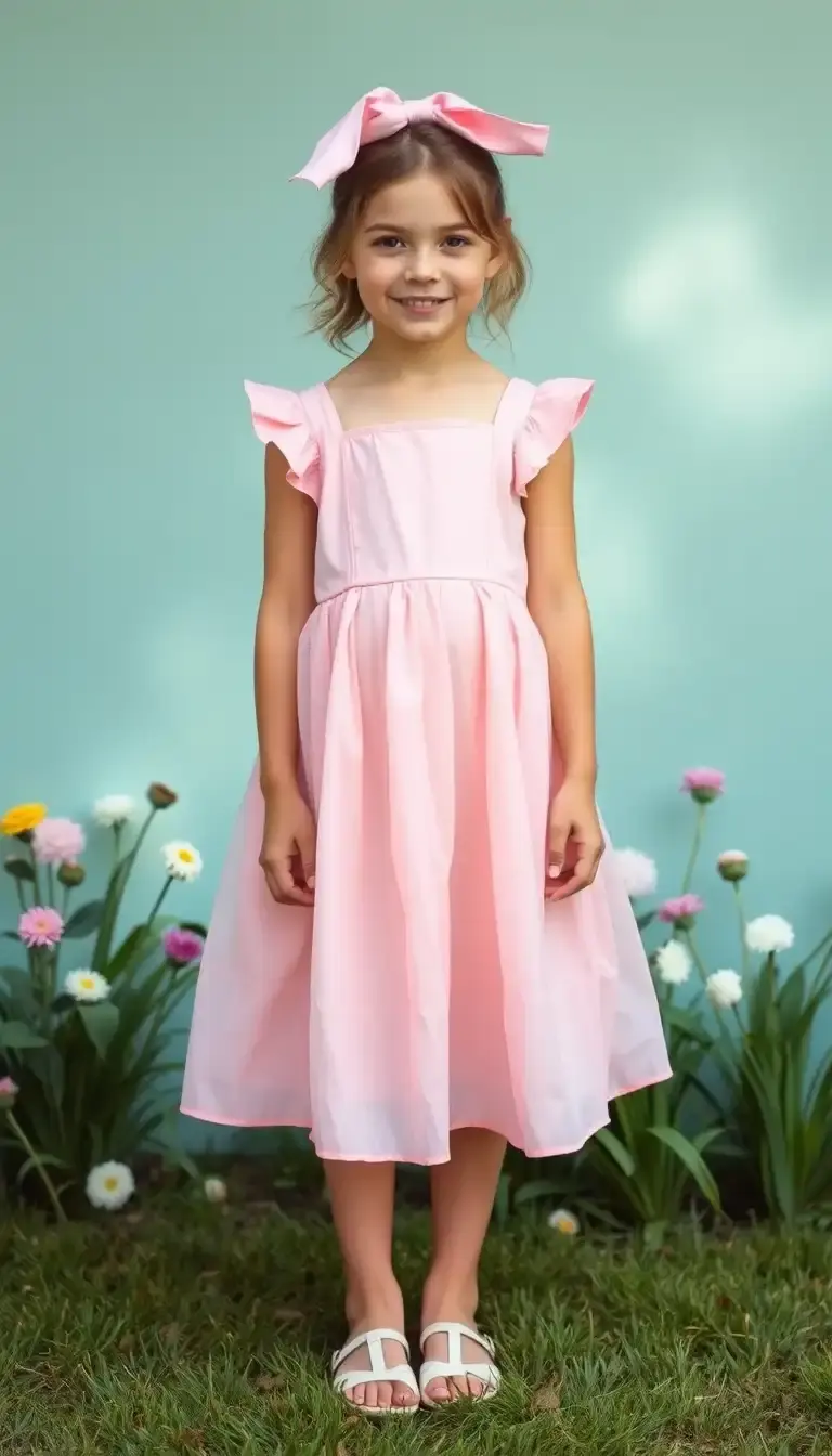 Pink Easter Sundress