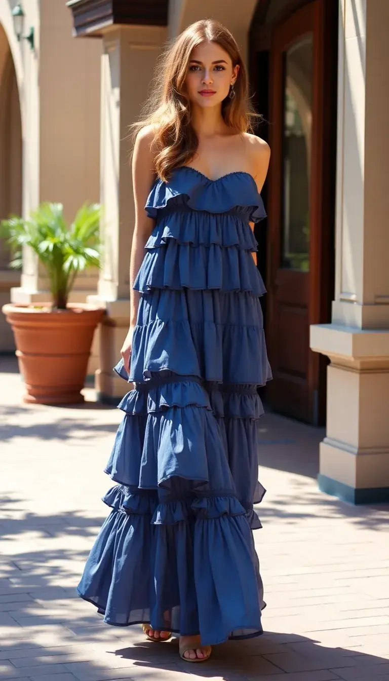 Tiered Maxi Dress