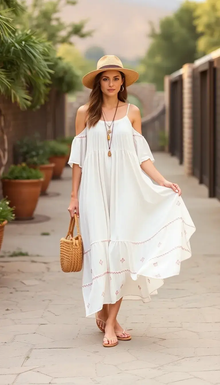 Women's Boho Sundress