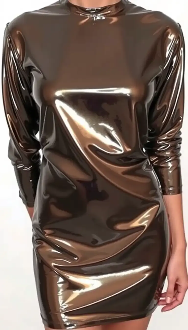 Metallic Going Out Dress