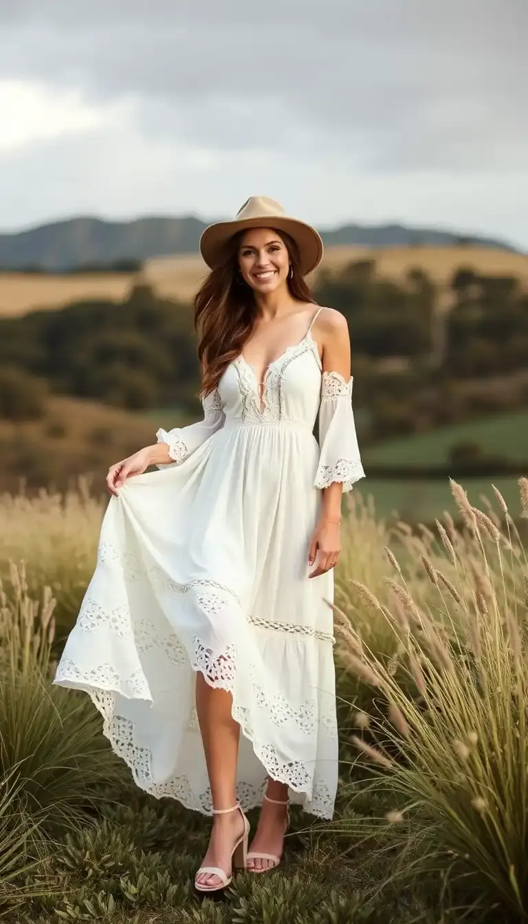 Boho Wedding Guest Dress
