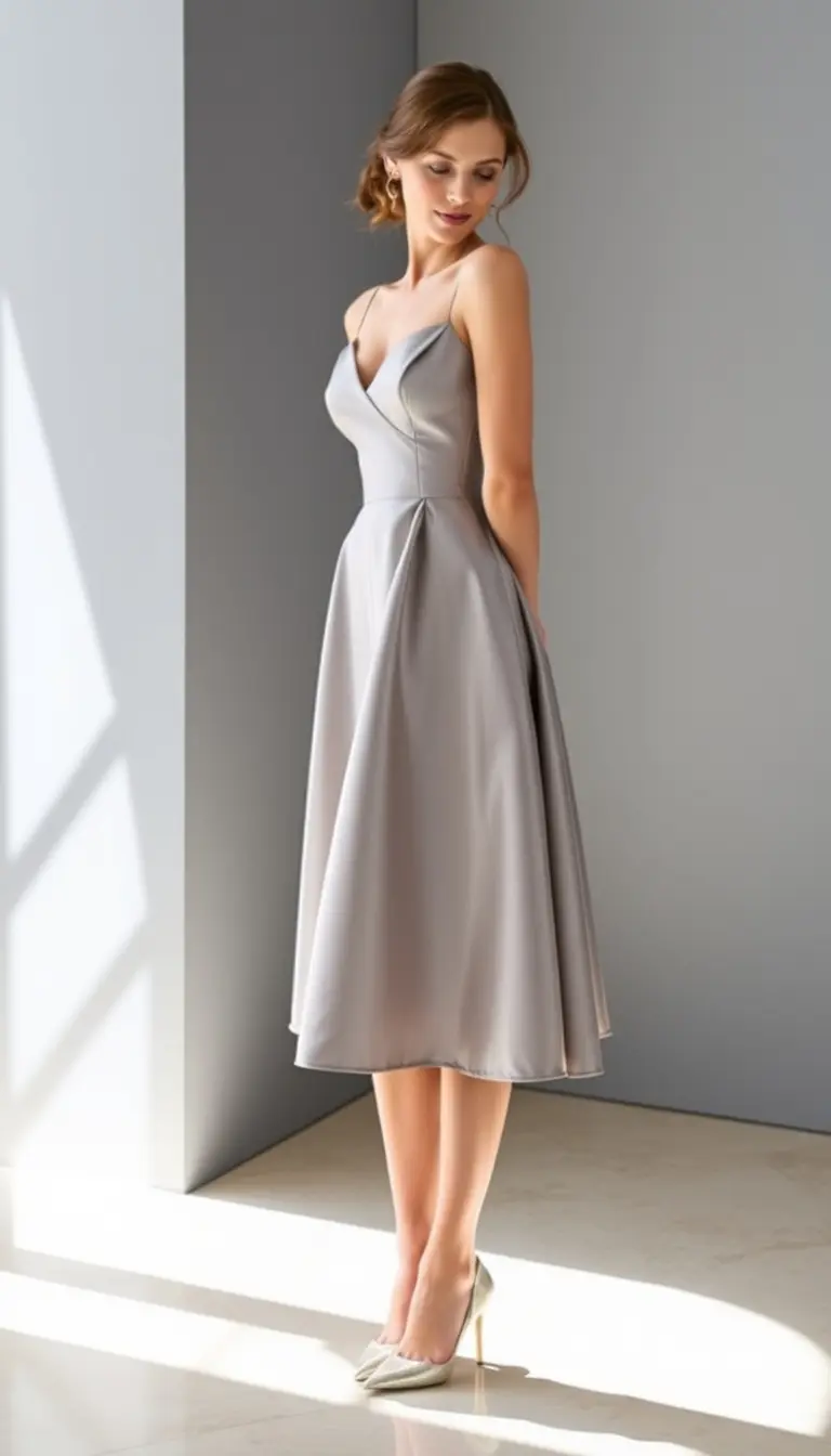 Satin Cinderella A-Line