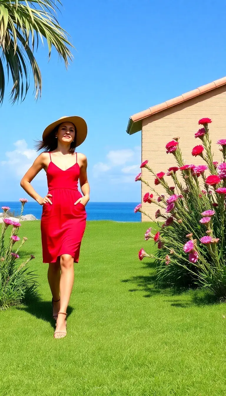 Red Jersey Sundress