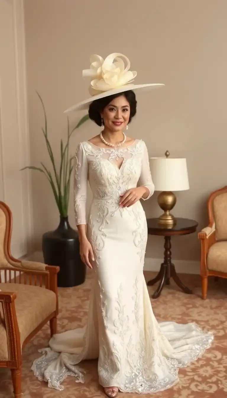 Beaded Mother of Bride Outfit