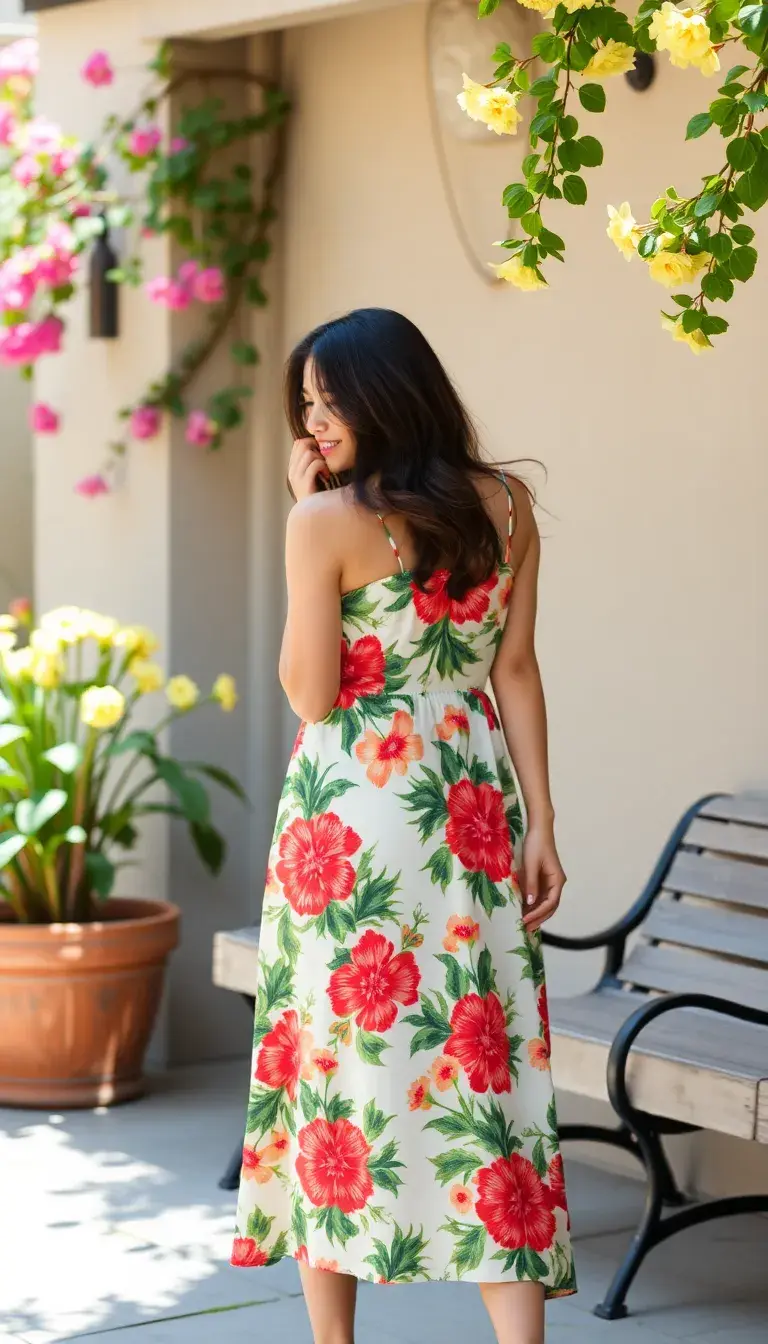 Floral Sundress for Ladies