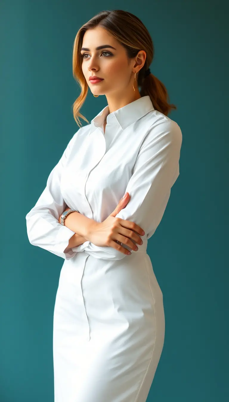 Classic White Dress Shirt