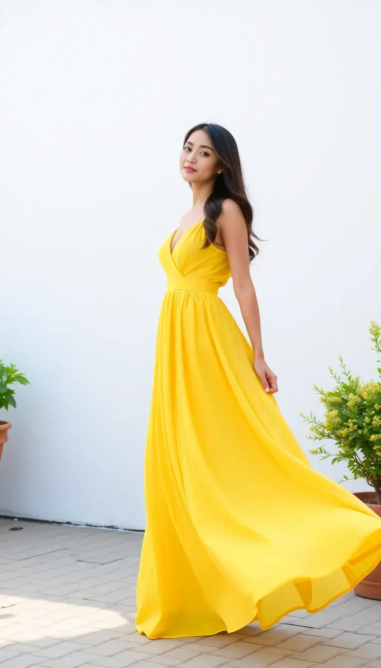 Yellow Maxi Dress