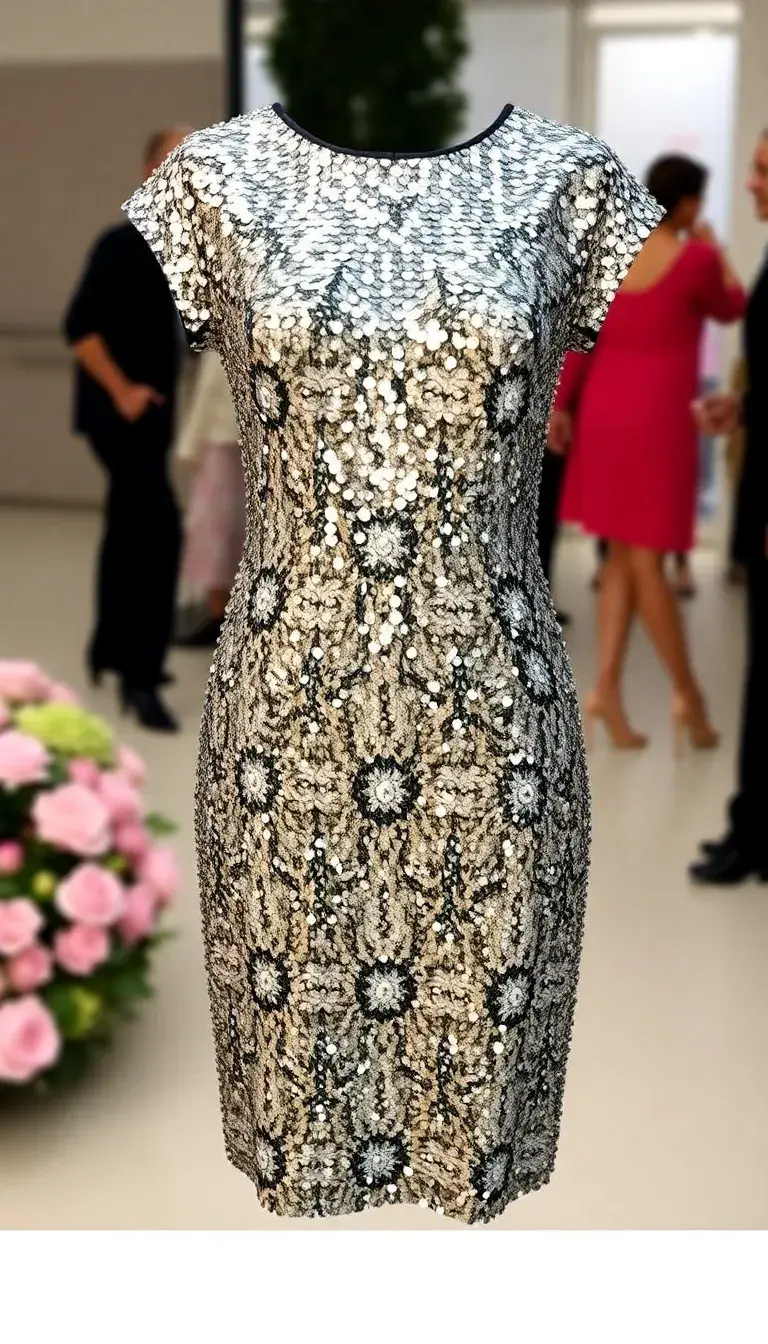 Sequin Summer Party Dress