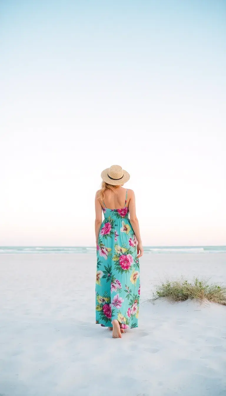 Floral Beach Sundress