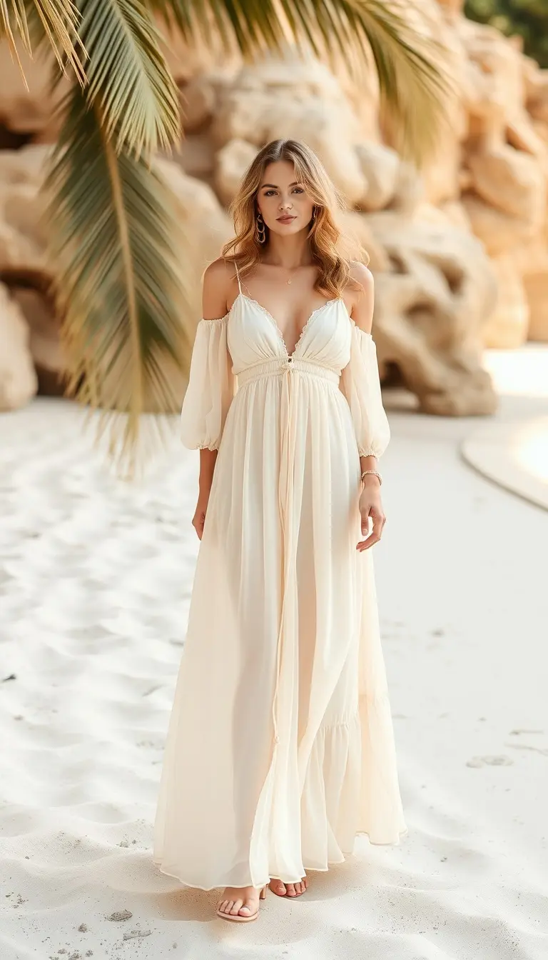 Chiffon Beach Maxi