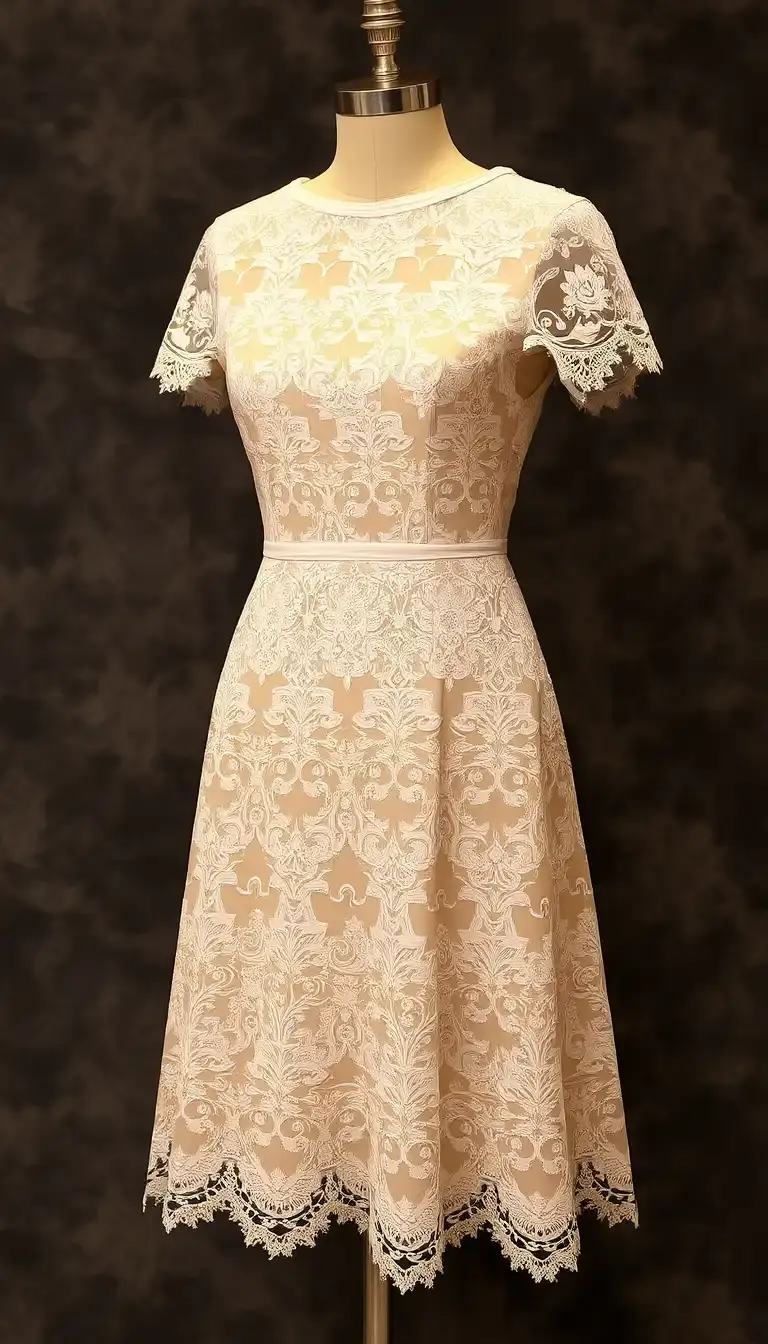 Lace Party Cocktail Dress