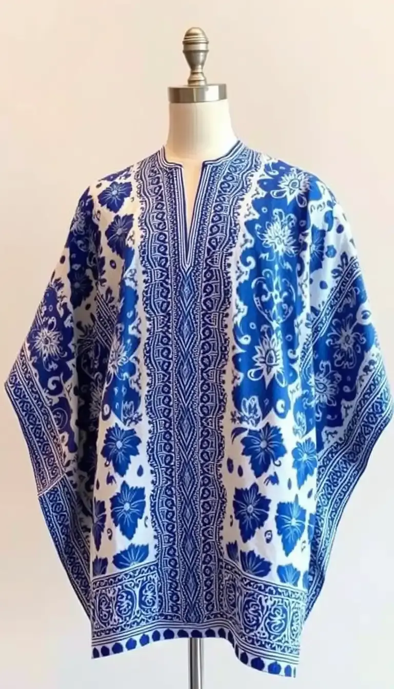 Batik Pattern Kaftan