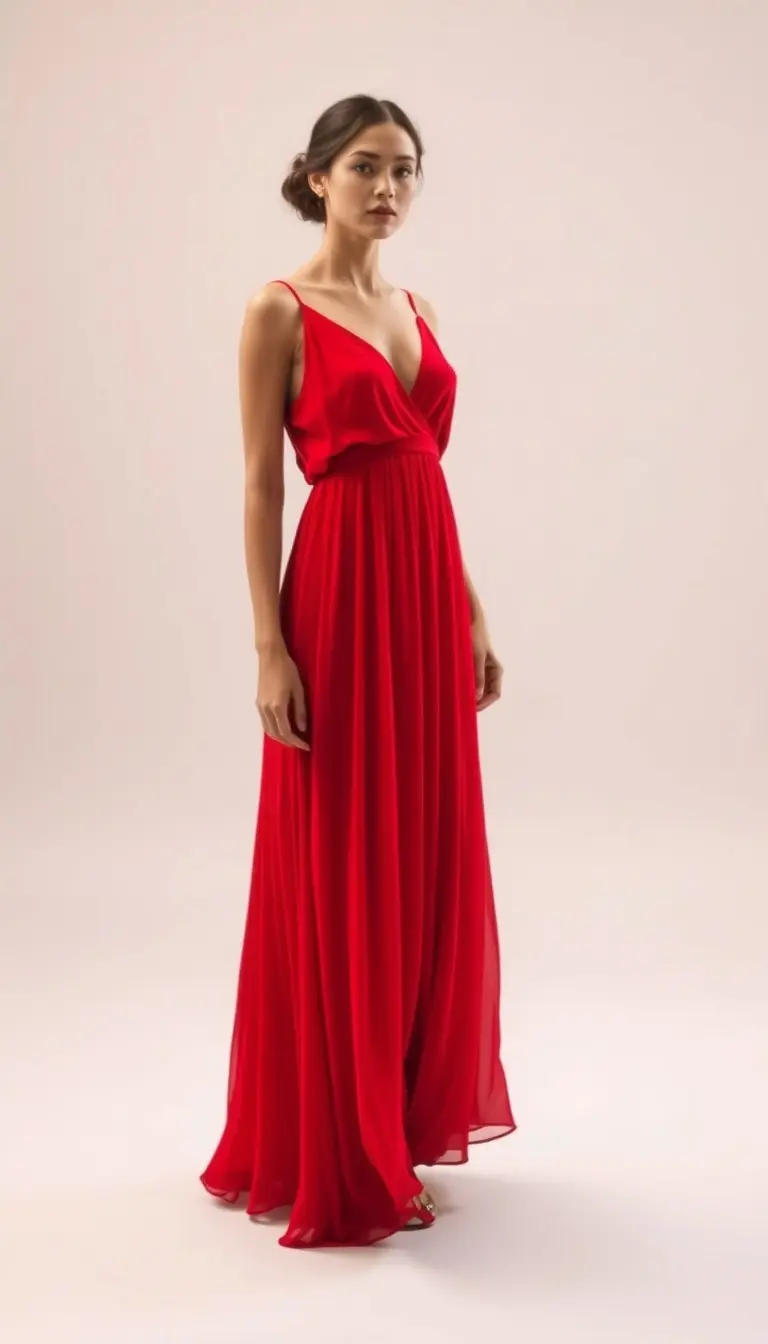 Red Maxi Dress