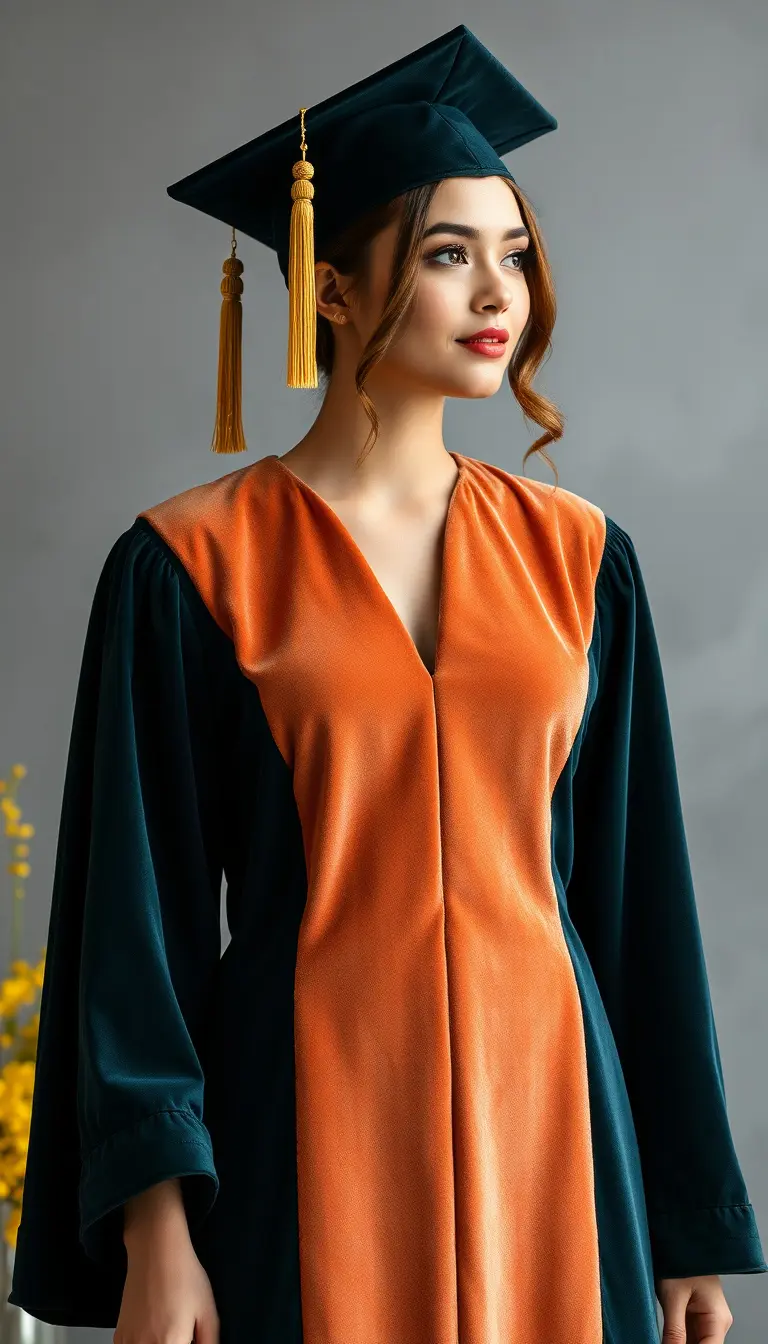 Velvet Graduation Dress