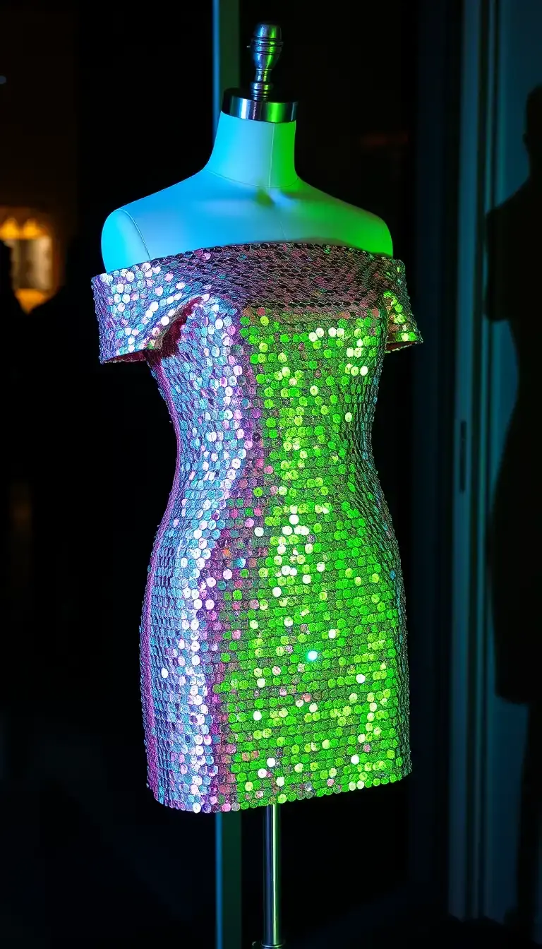 Sequin Mini Dress for Party