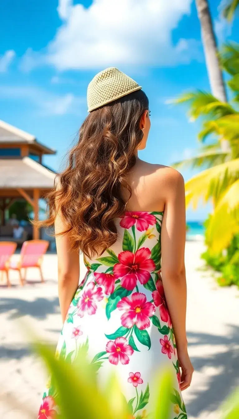 Tropical Floral Dress