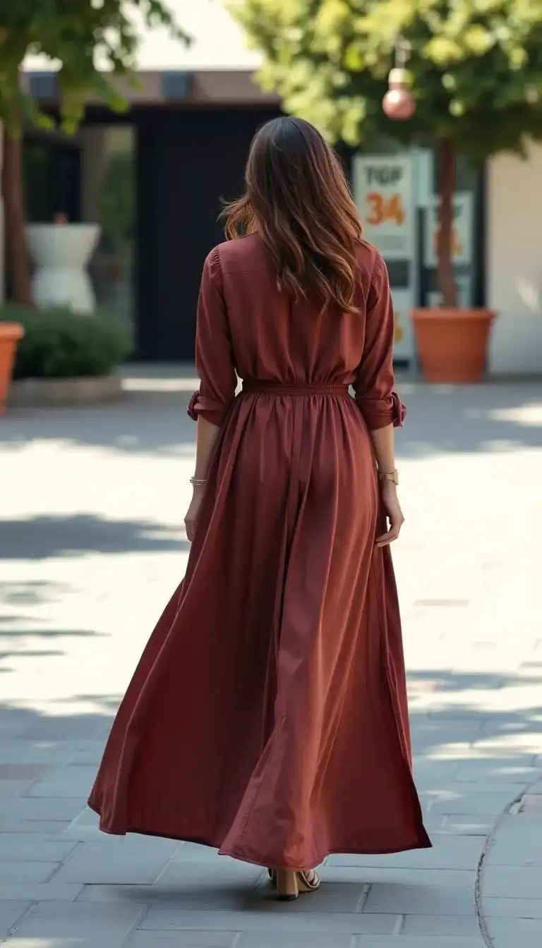 Maxi Shirt Dress
