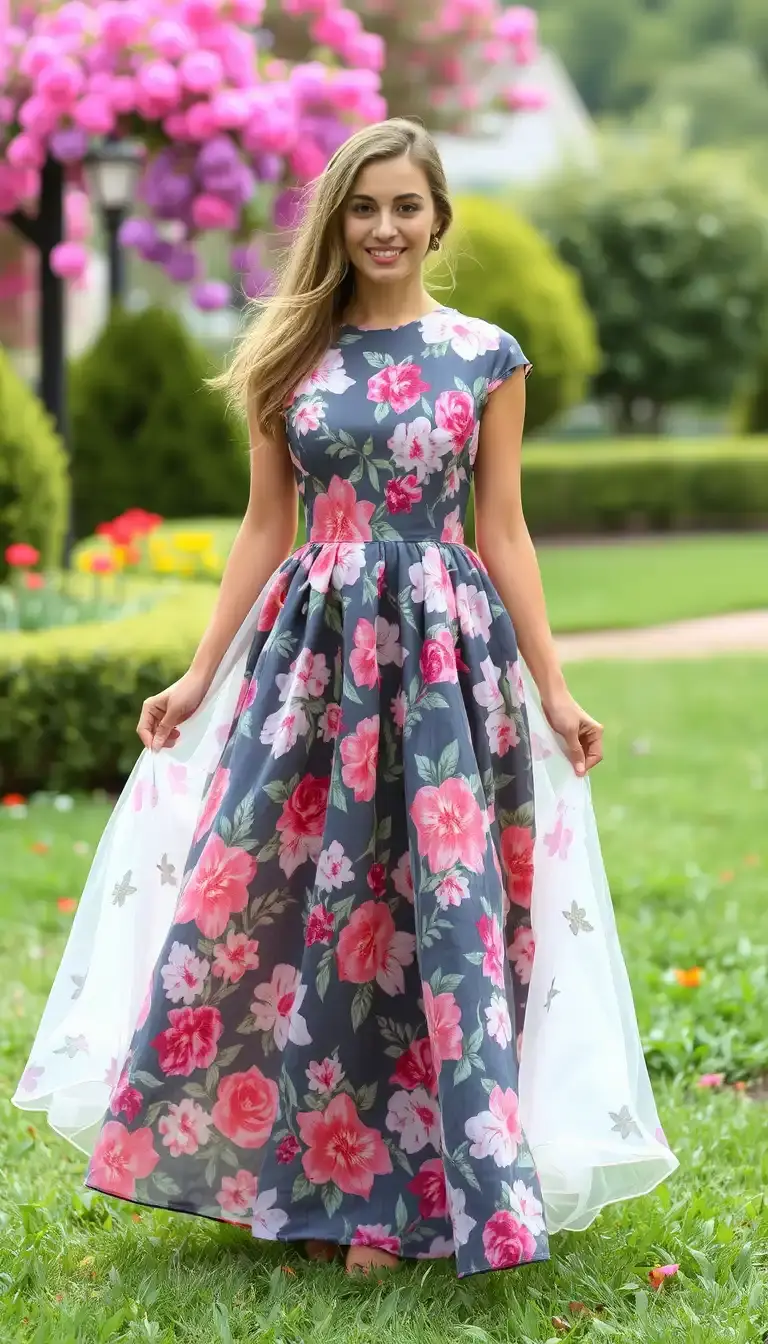 Floral Birthday Dress