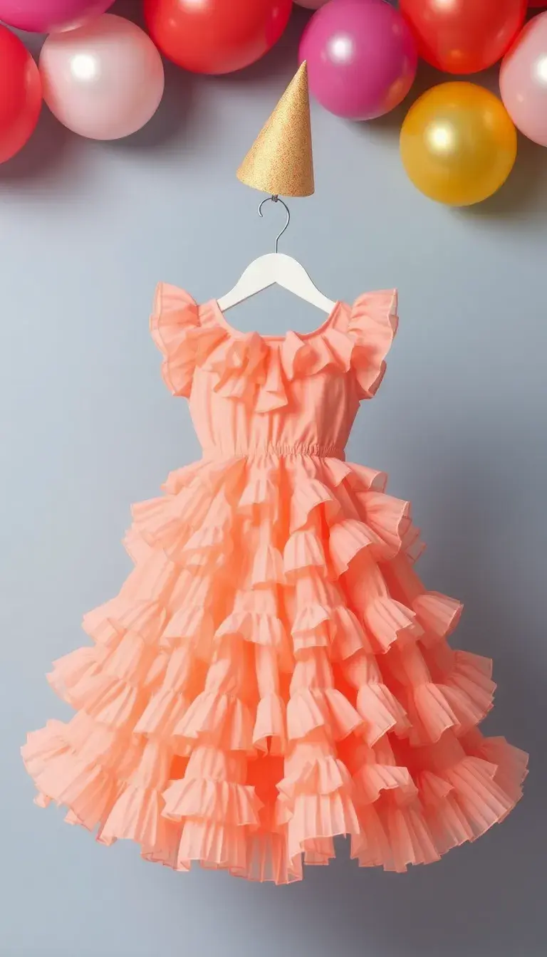 Ruffled Birthday Dress