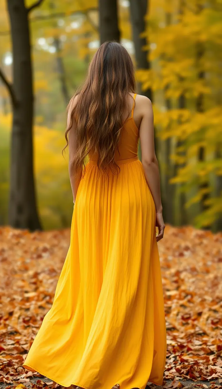 Mustard Yellow Maxi Dress