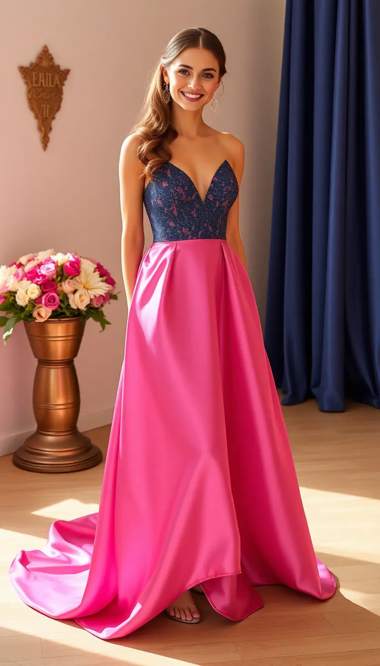 Satin Homecoming Midi 2026