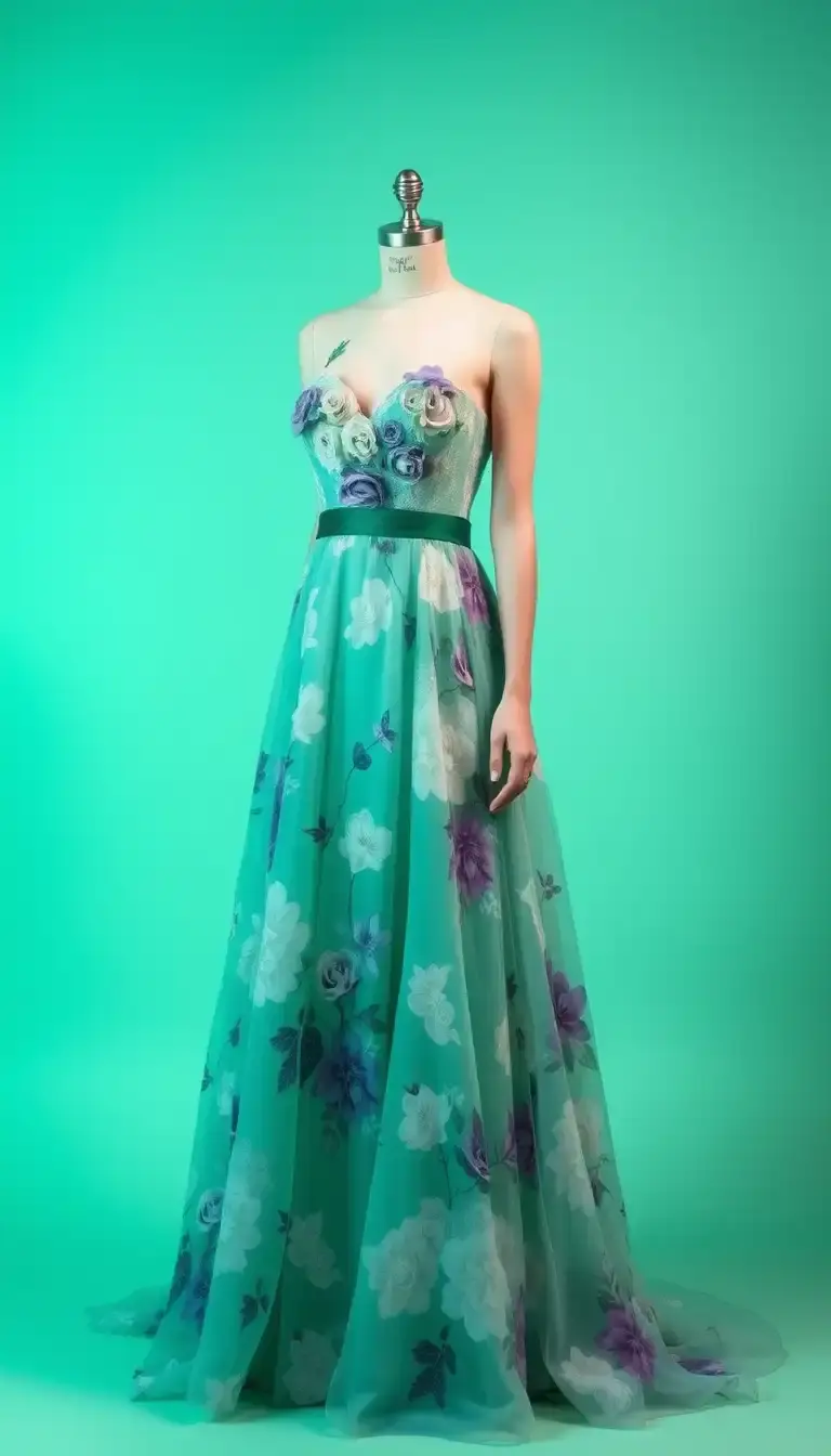 Floral Homecoming Dress 2026
