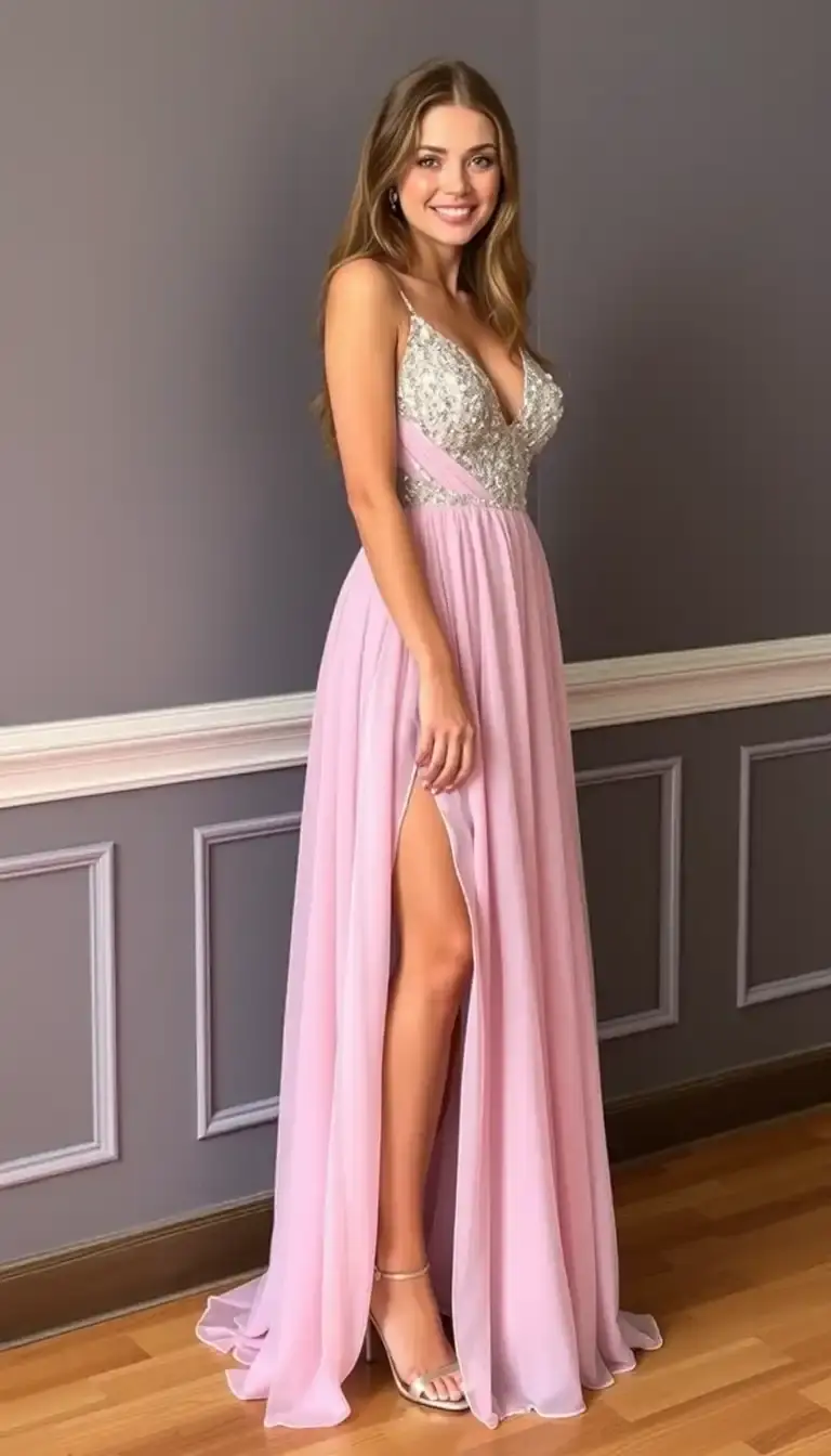 Chiffon Homecoming Dress 2026
