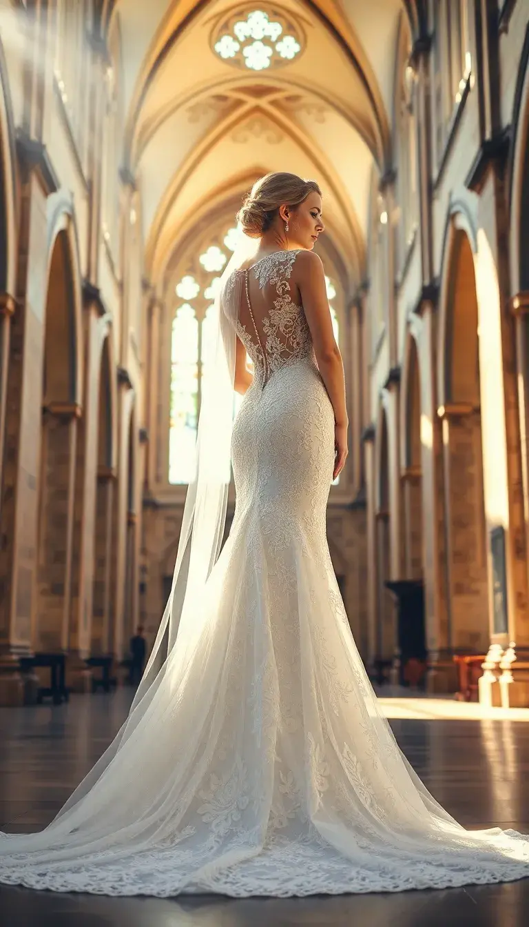 mermaid wedding dress