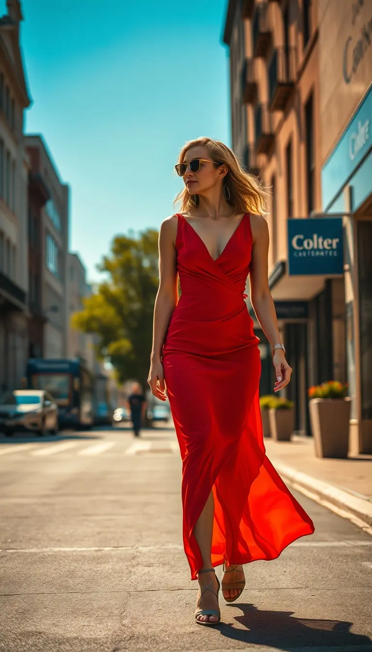 red dresses