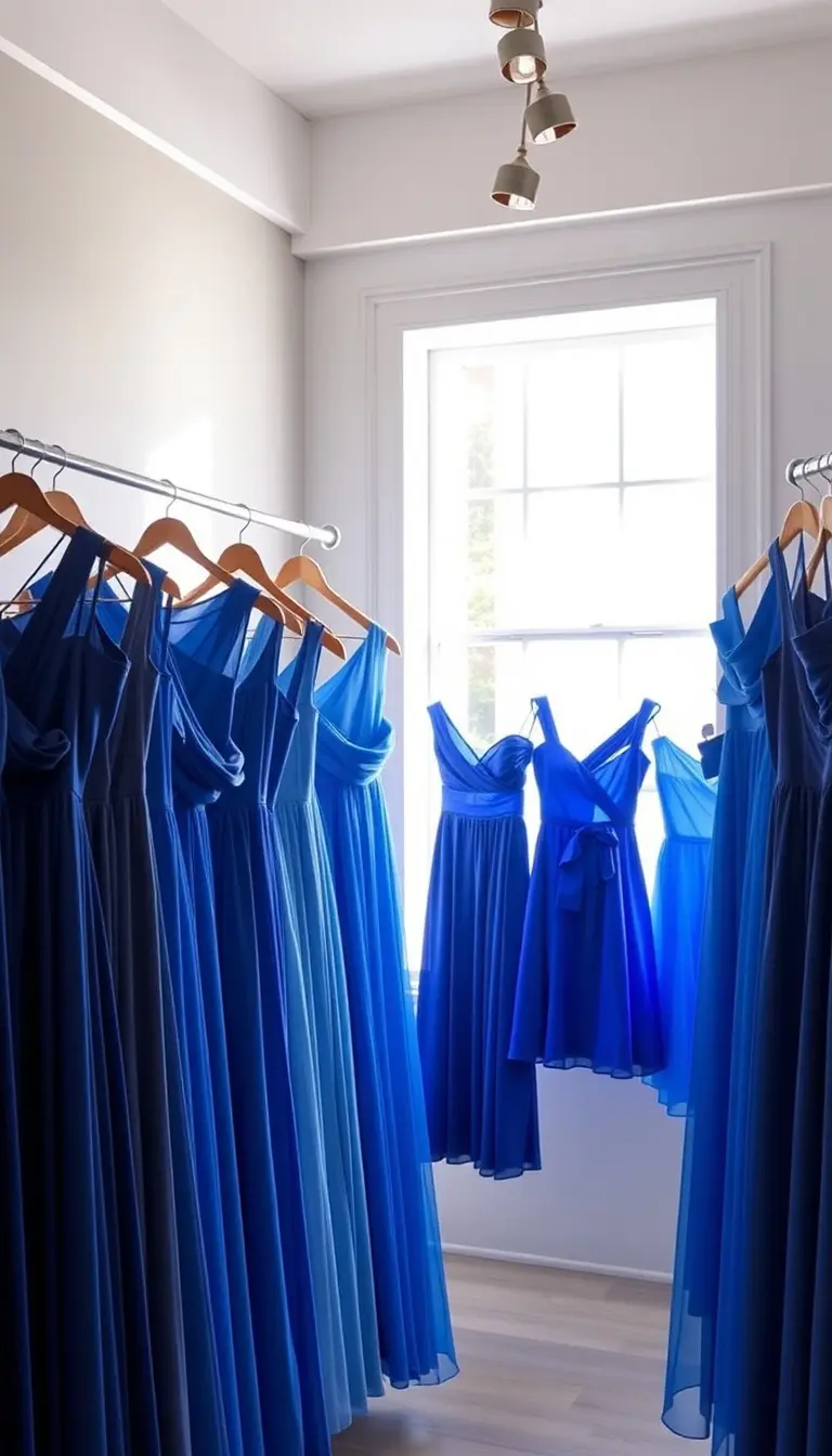 dresses that are blue