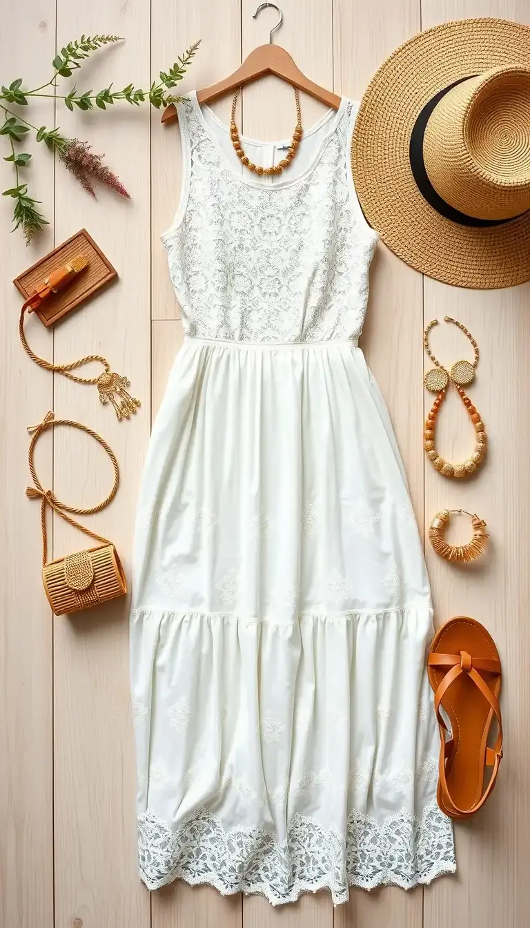 white dress for women