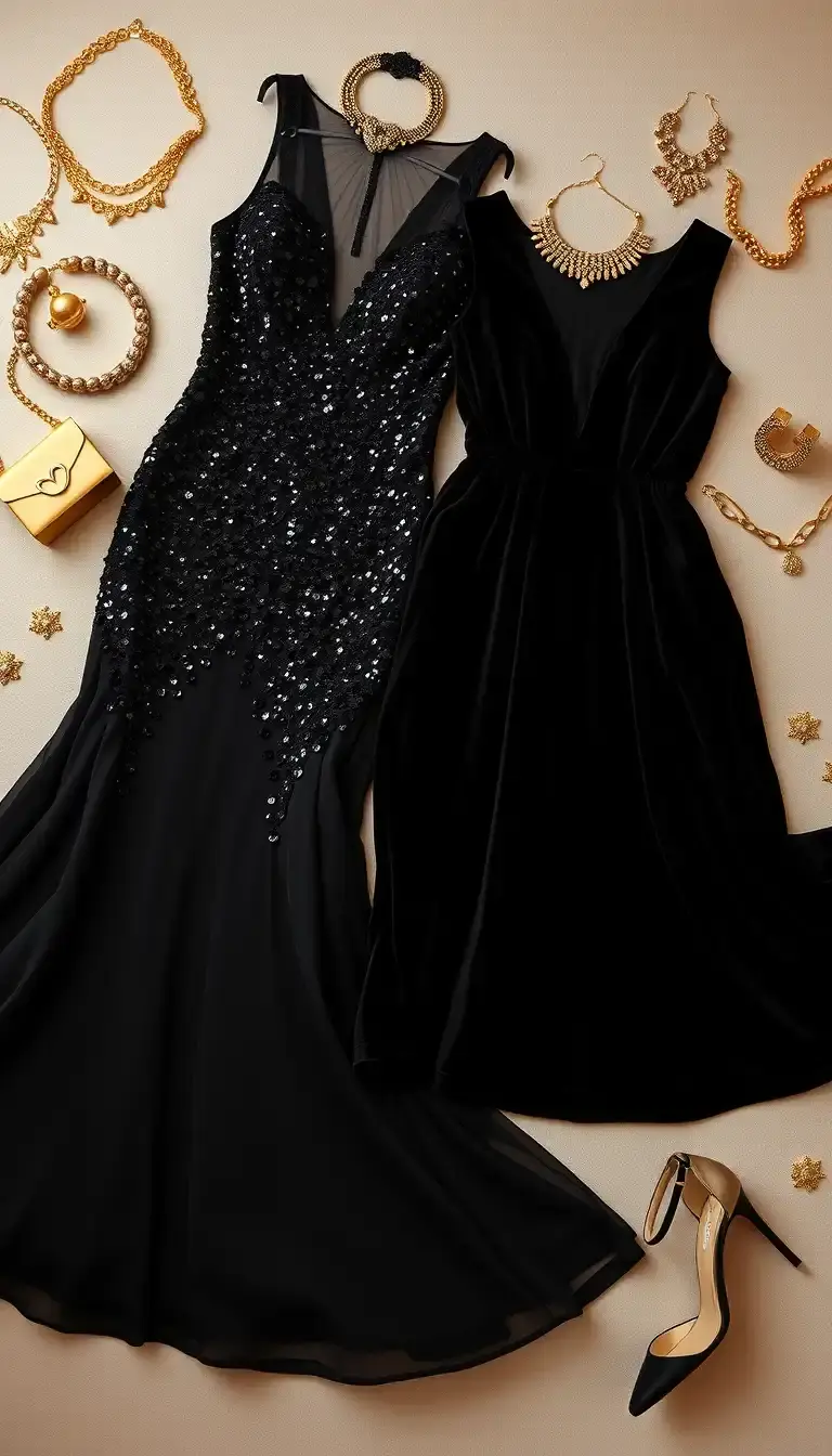 black prom dresses